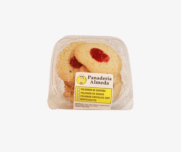 Polvorones Guayaba (Guava Shortbreads)